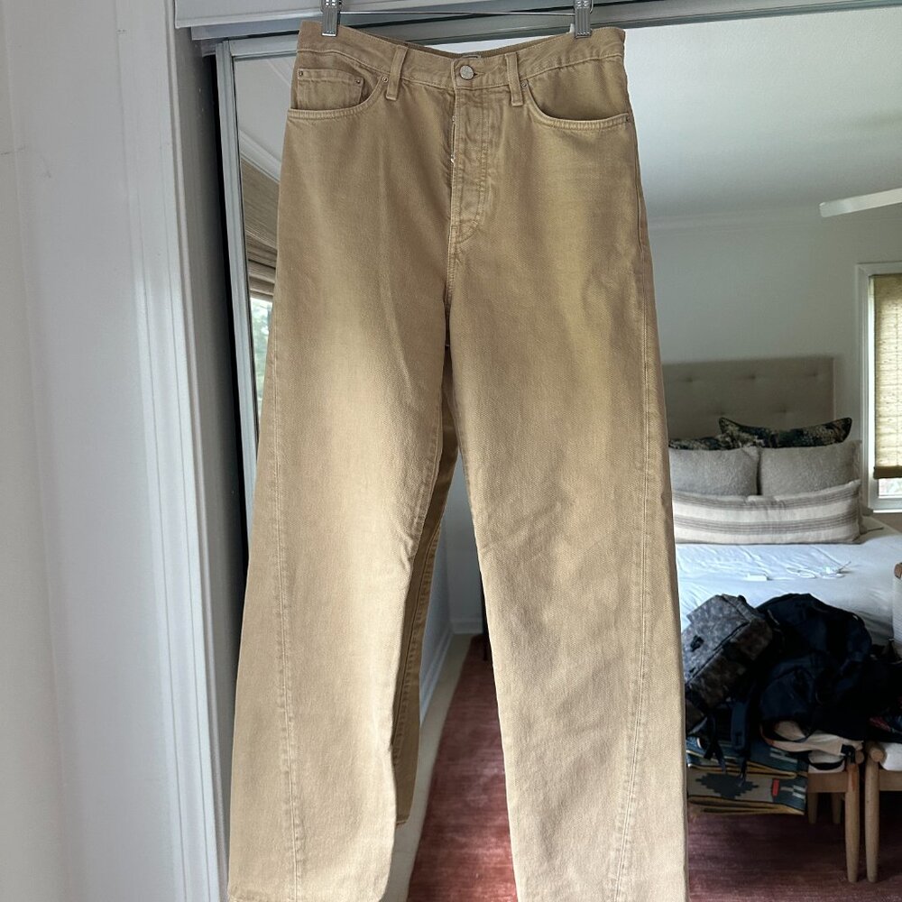 TOTEME Twisted Seam mid-rise straight-leg jeans